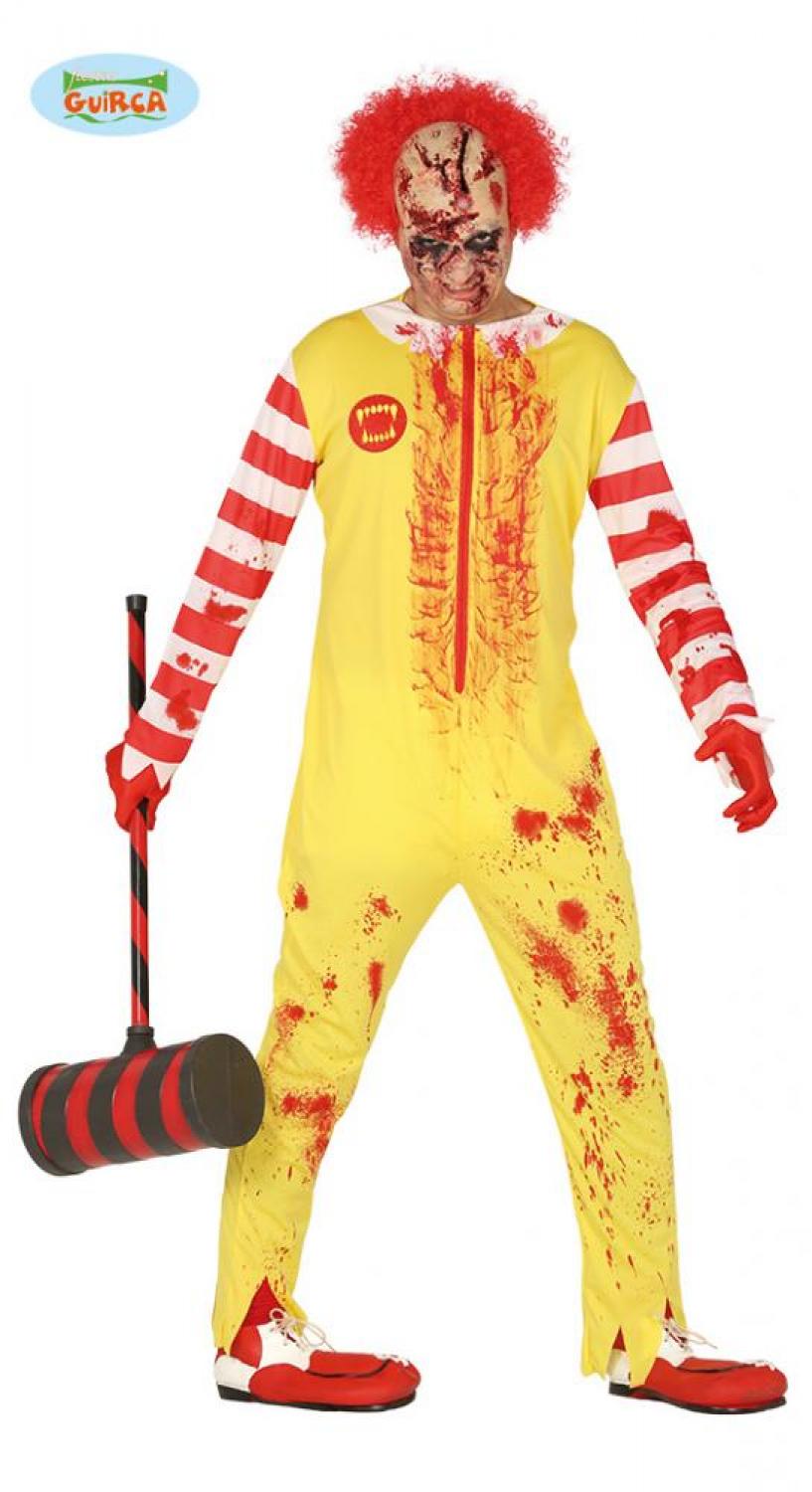 Clown de fast food psychopathe taille M/L