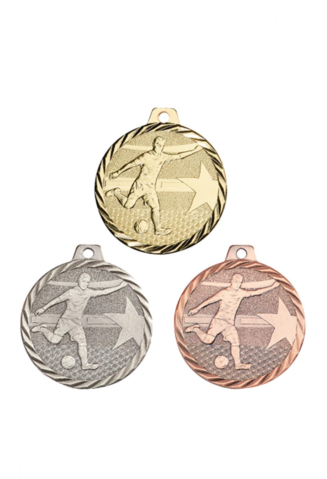 Lot 100 médailles frappées récompense sportive 50mm livrées