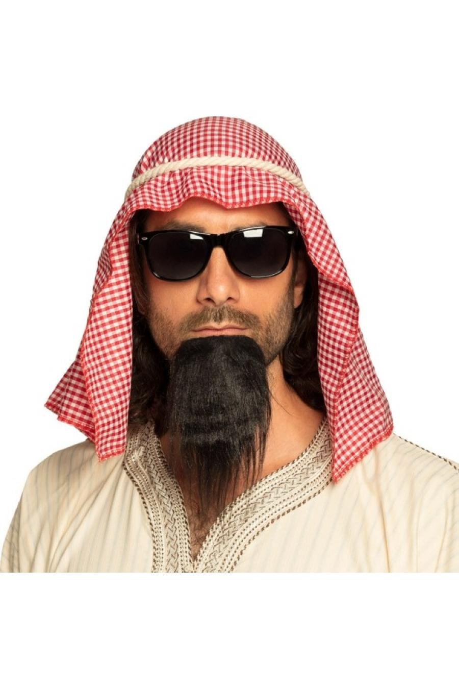 Set Cheikh arabe rouge et blanc