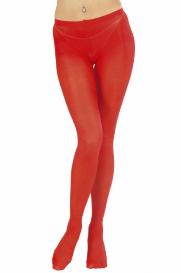 Collants rouge taille XL