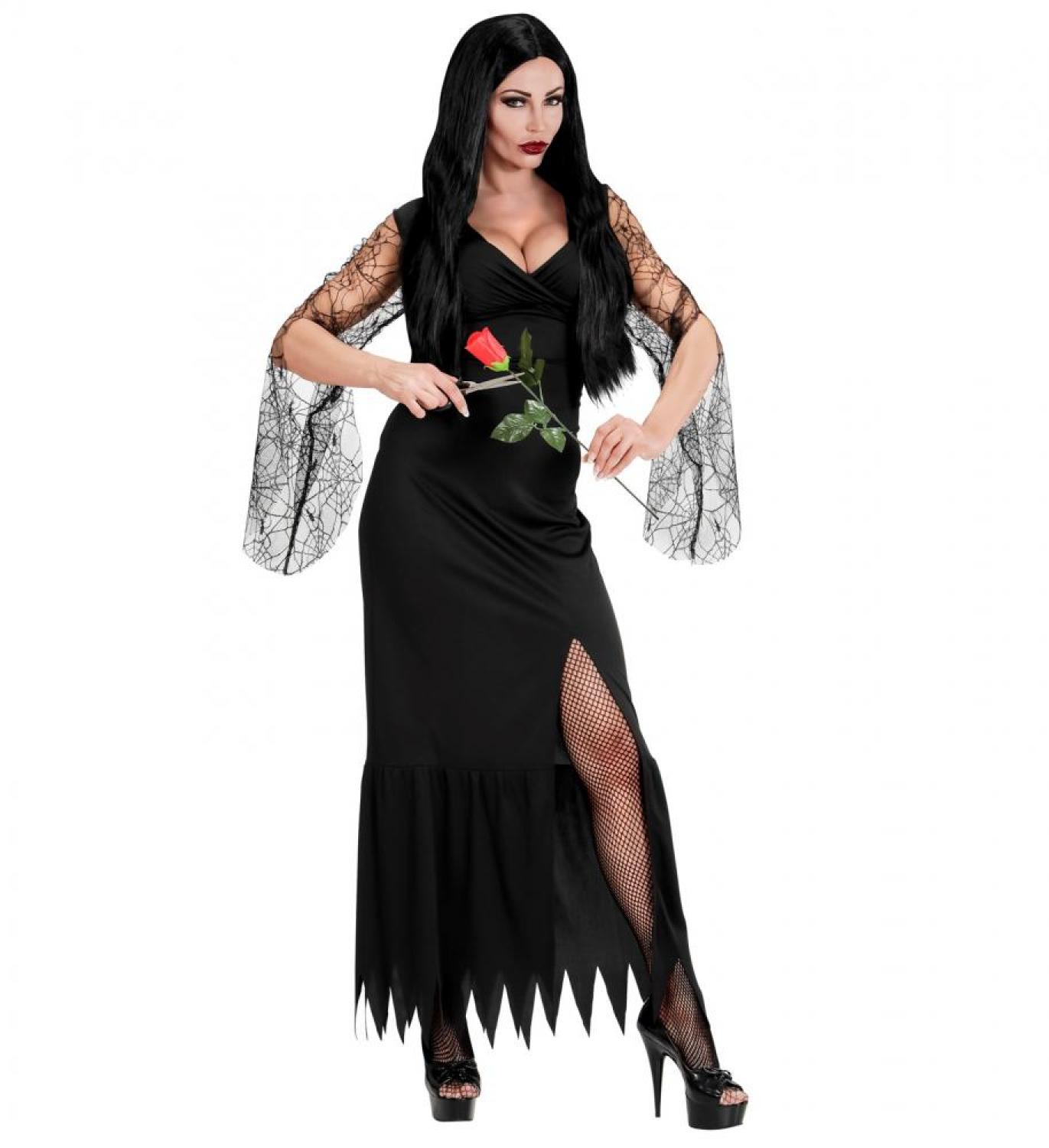 Robe de veuve noire taille S