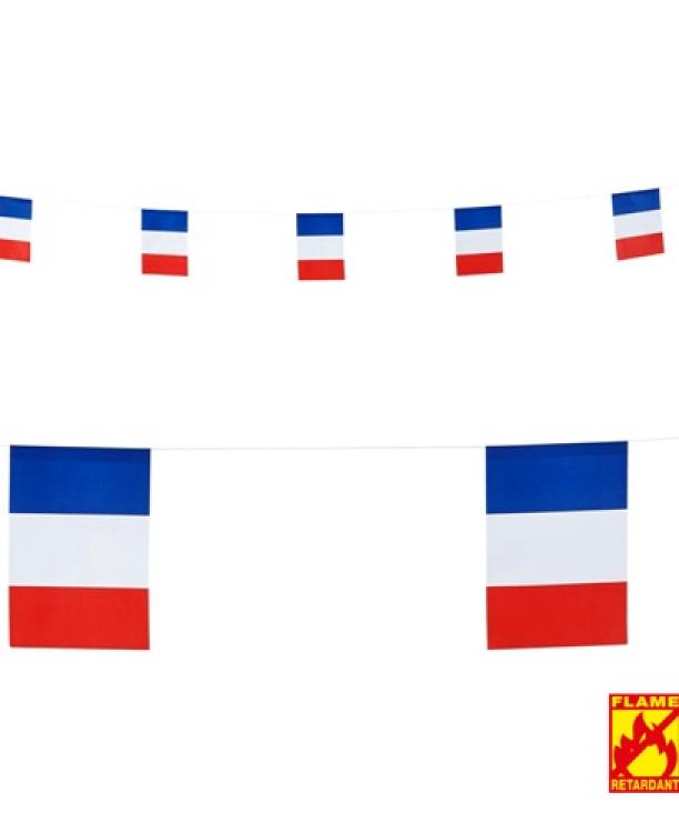Guirlande France 6 mètres papier