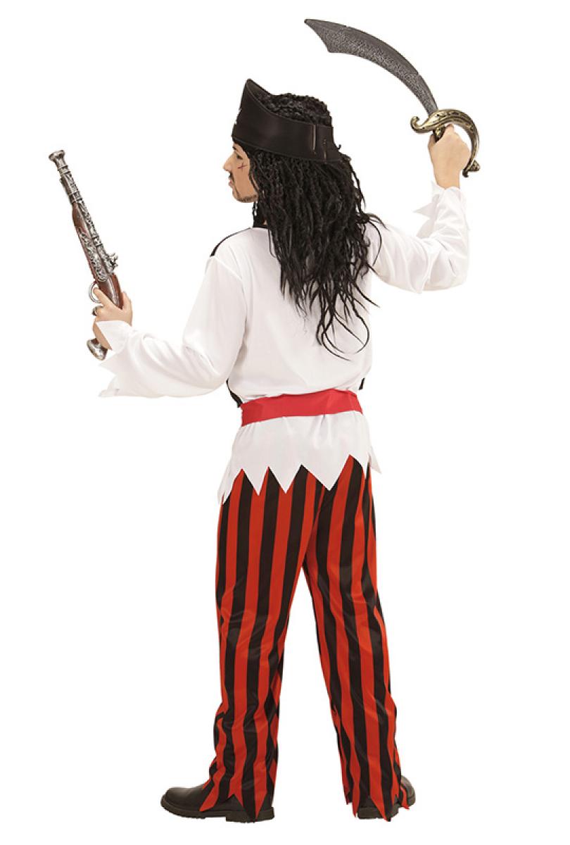Pirate noir rouge 11/13 ans