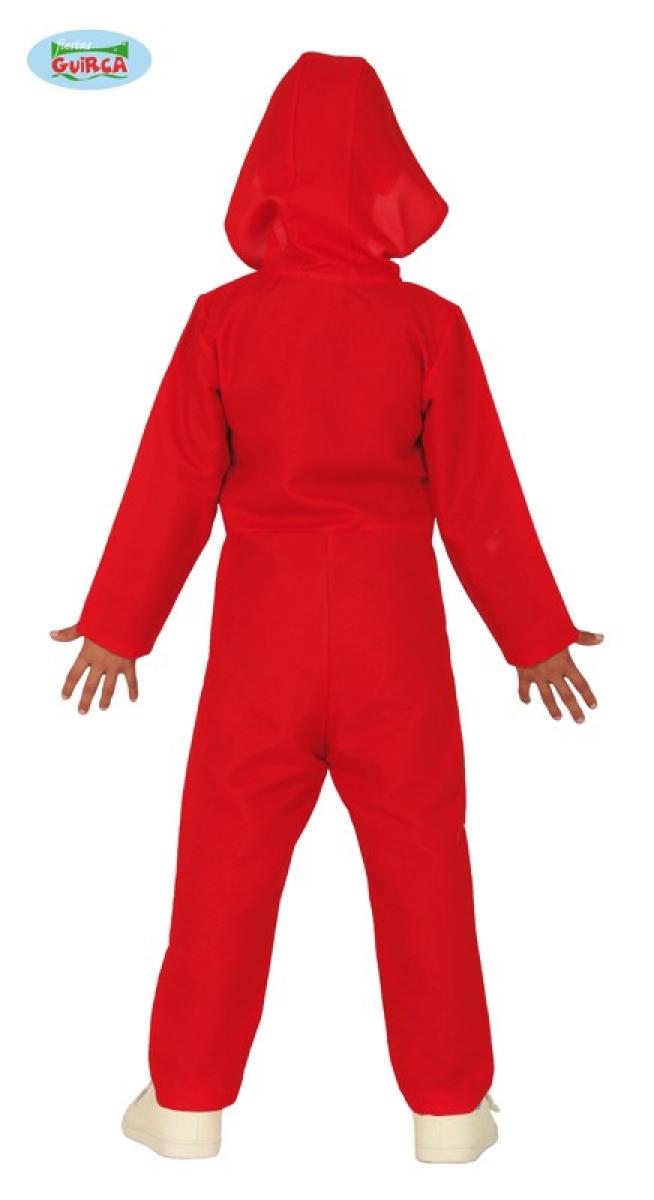 Braqueur de banque rouge taille 10/12 ans
