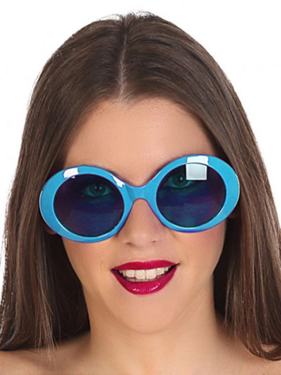 Lunettes Disco Jacky Bleue (N53)