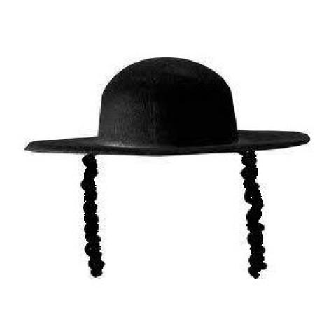 Chapeau Rabbin feutrine