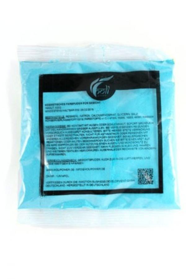 Poudre holi bleue 70g