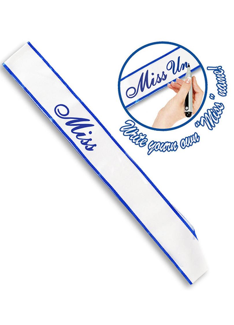 Echarpe de Miss personnalisable
