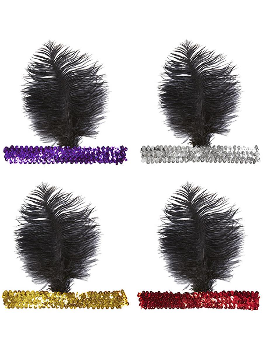Bandeau charleston coloris assortis