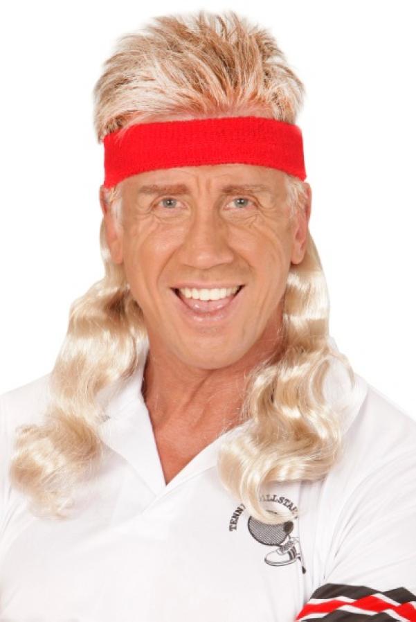 Bandeau de tête avec cheveux blonds