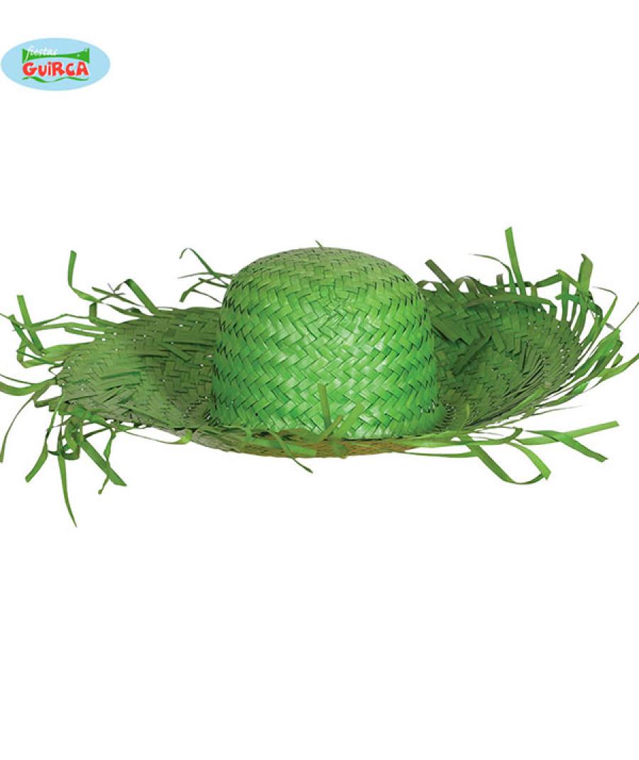 Chapeau hawai vert