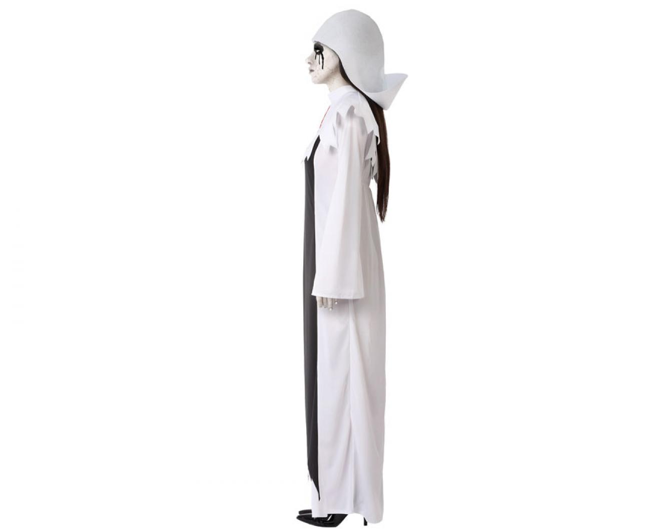 Religieuse zombie à cornette taille XL