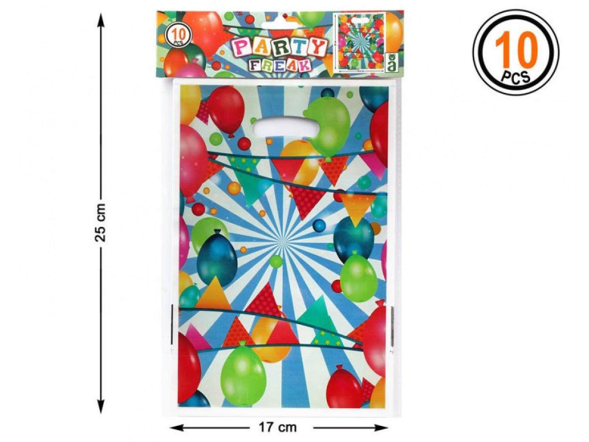 10 sachets à bonbons anniversaire