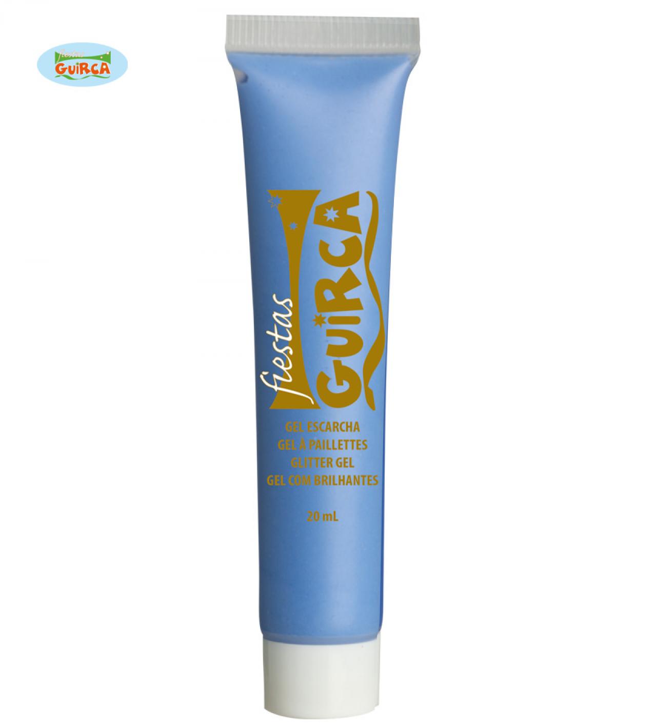 Tube maquillage bleu clair 20ml