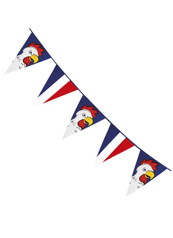Guirlande fanions France 8 mètres