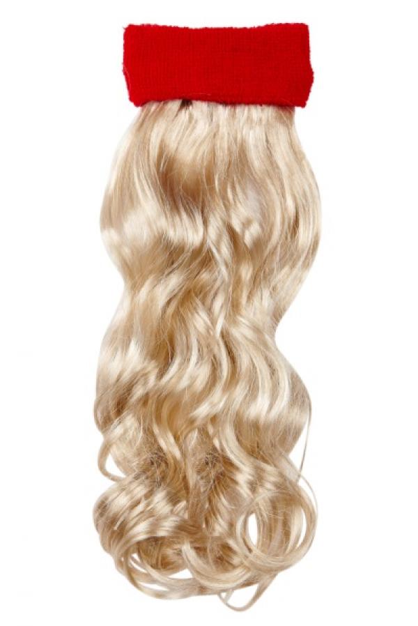 Bandeau de tête avec cheveux blonds