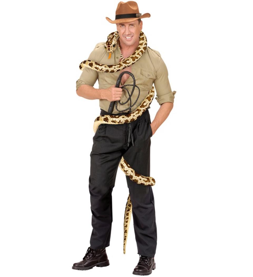 Serpent 200cm en peluche pour décoration