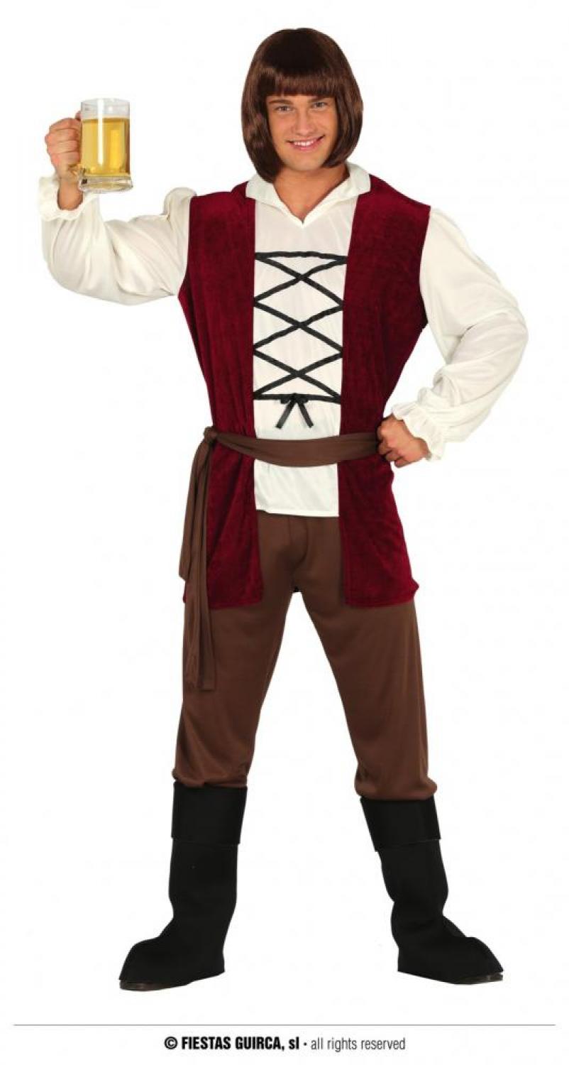 Aubergiste médiéval taille M