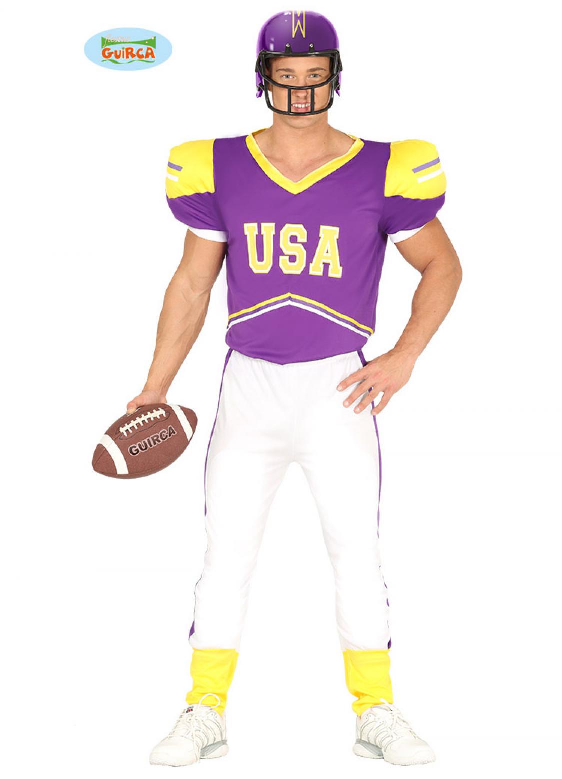 Quaterback footballeur américain taille M