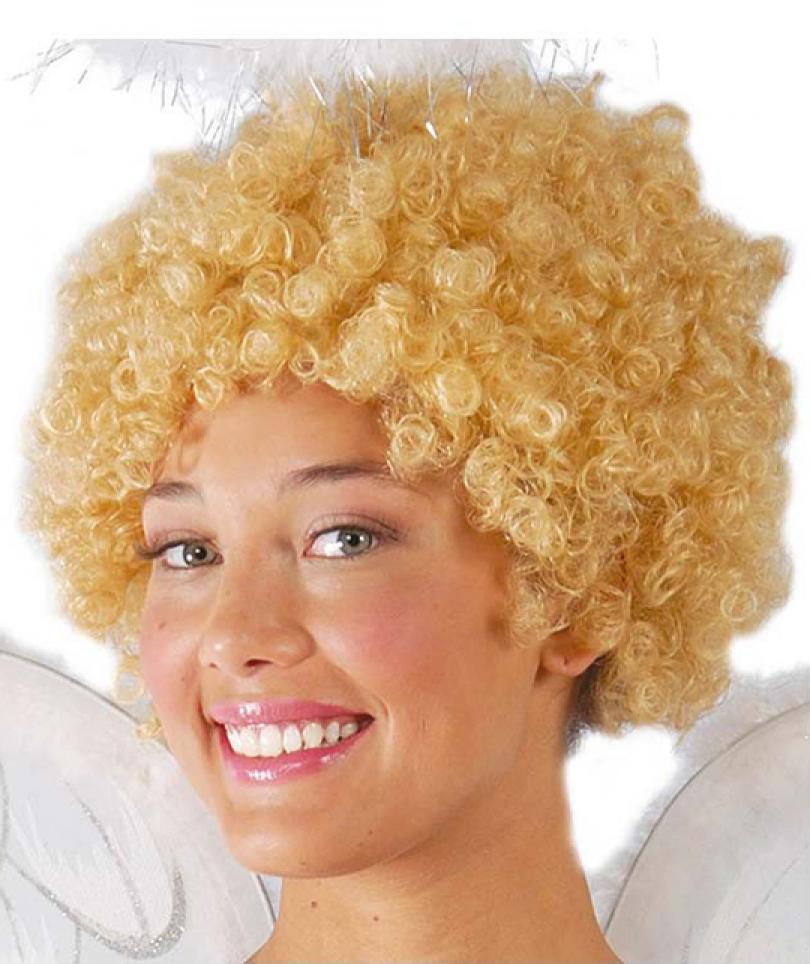 Perruque pop blonde