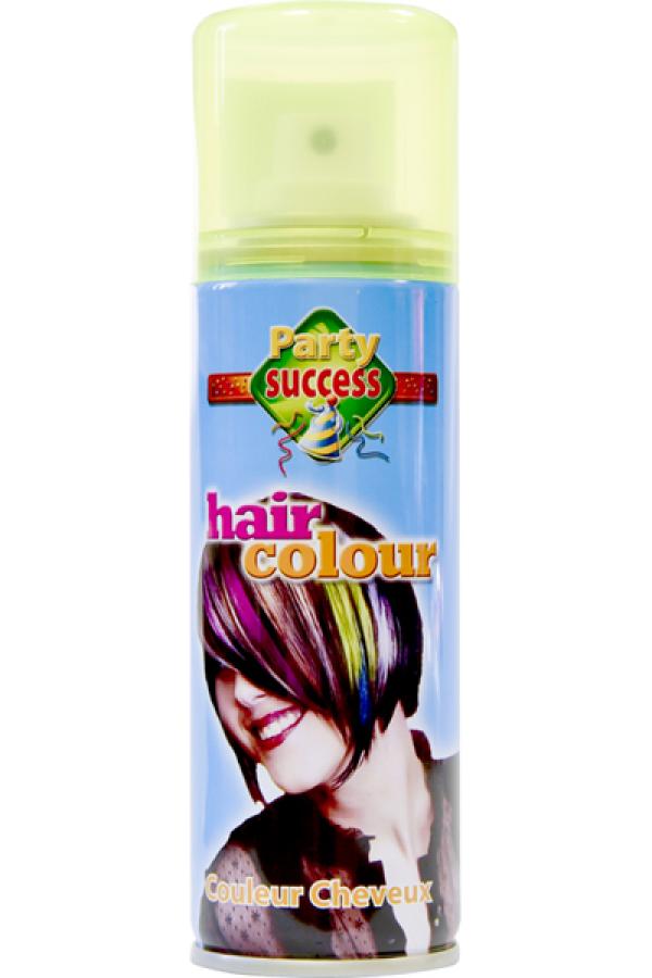 Bombe Colorspray laque cheveux fluo jaune