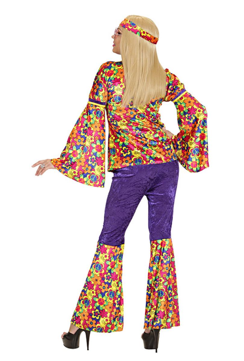 Hippie femme à fleurs taille M