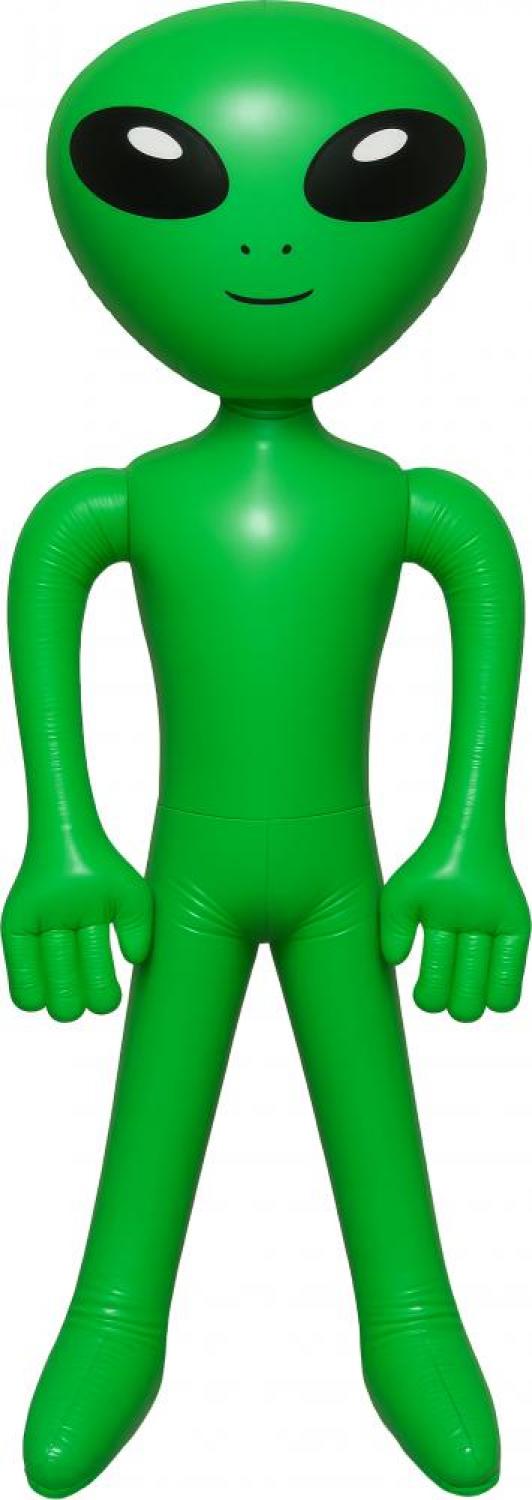 Alien vert gonflable 90cm