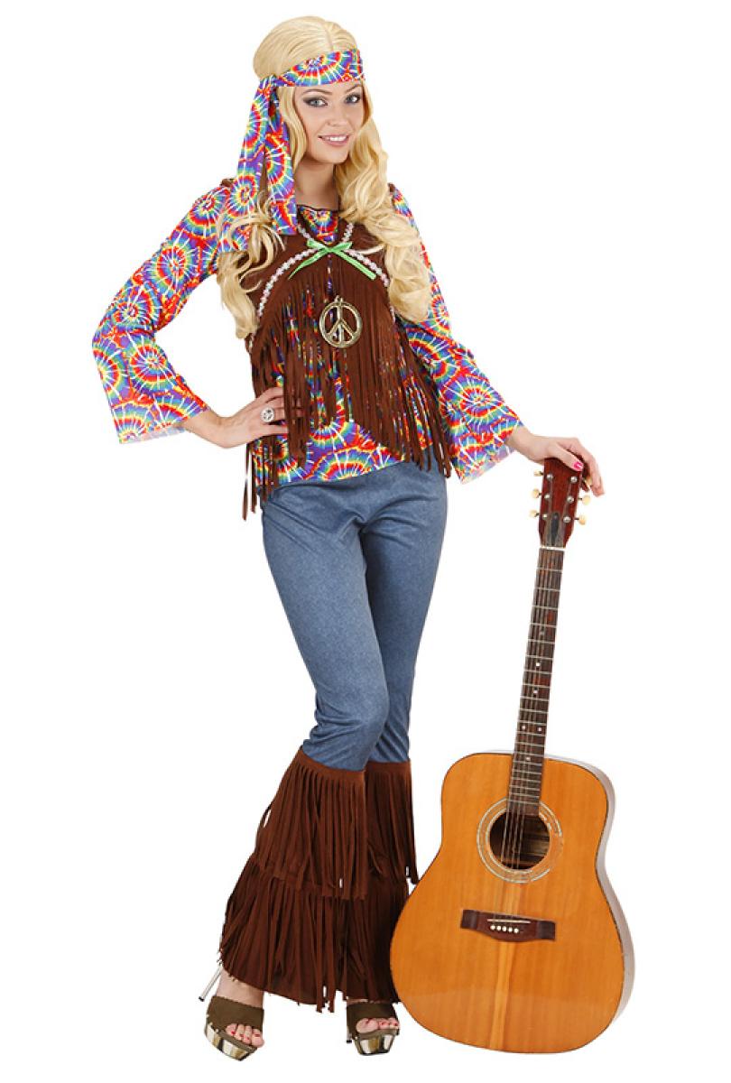 Femme Hippie psychédélique taille L