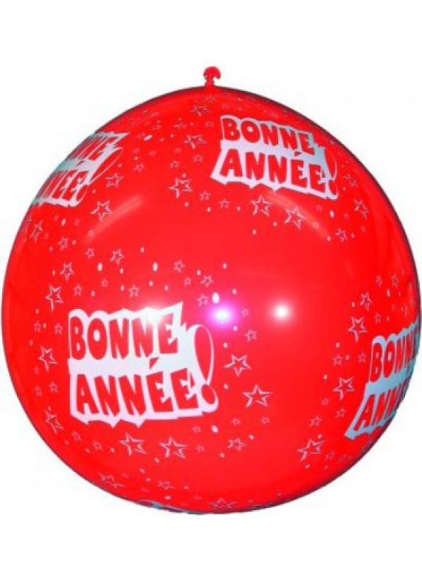 8 Ballons bonne année
