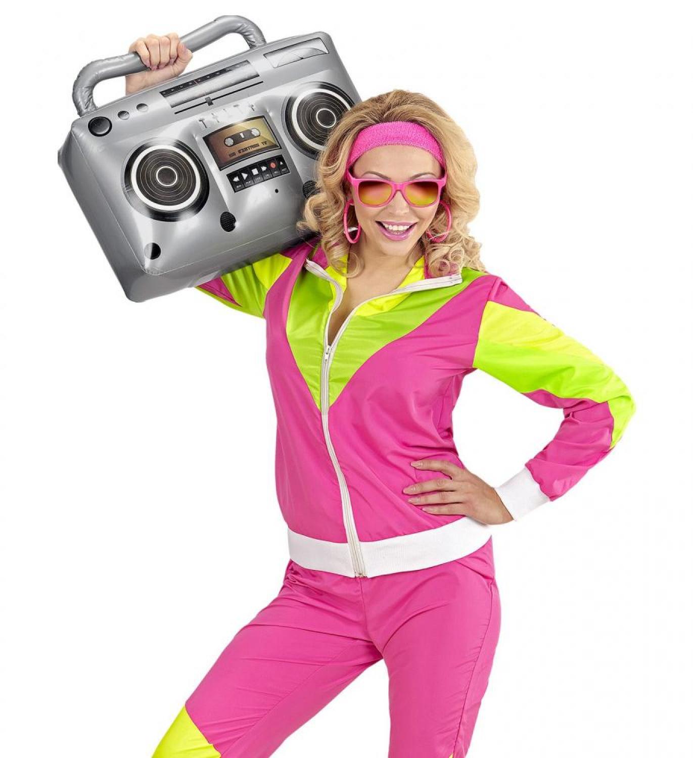 Radio cassette gonflable années 80