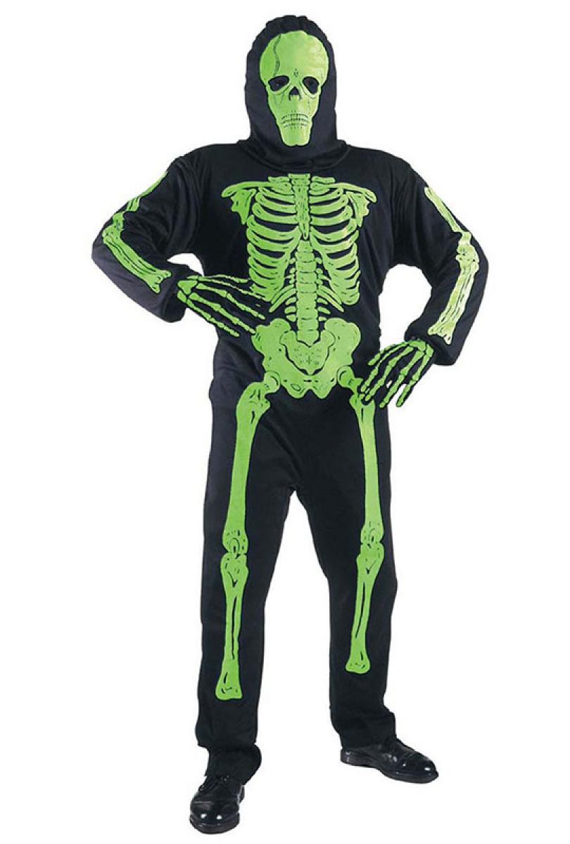 Squelette fluo 11/13 ans