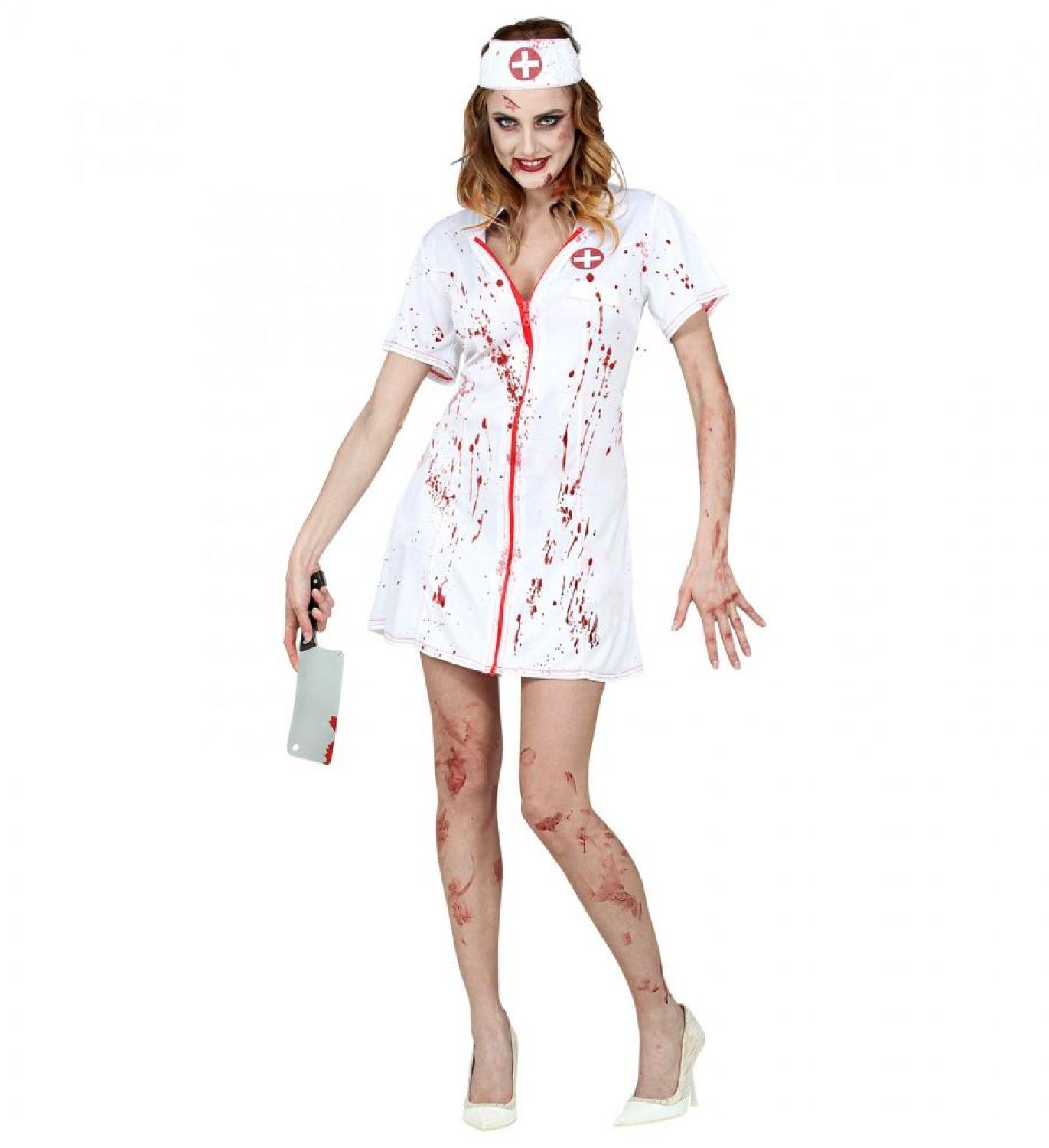 Infirmière zombie taille L