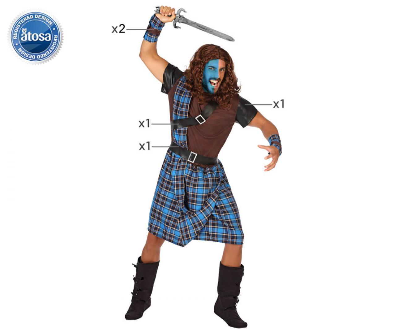 Guerrier Ecosse taille L/XL