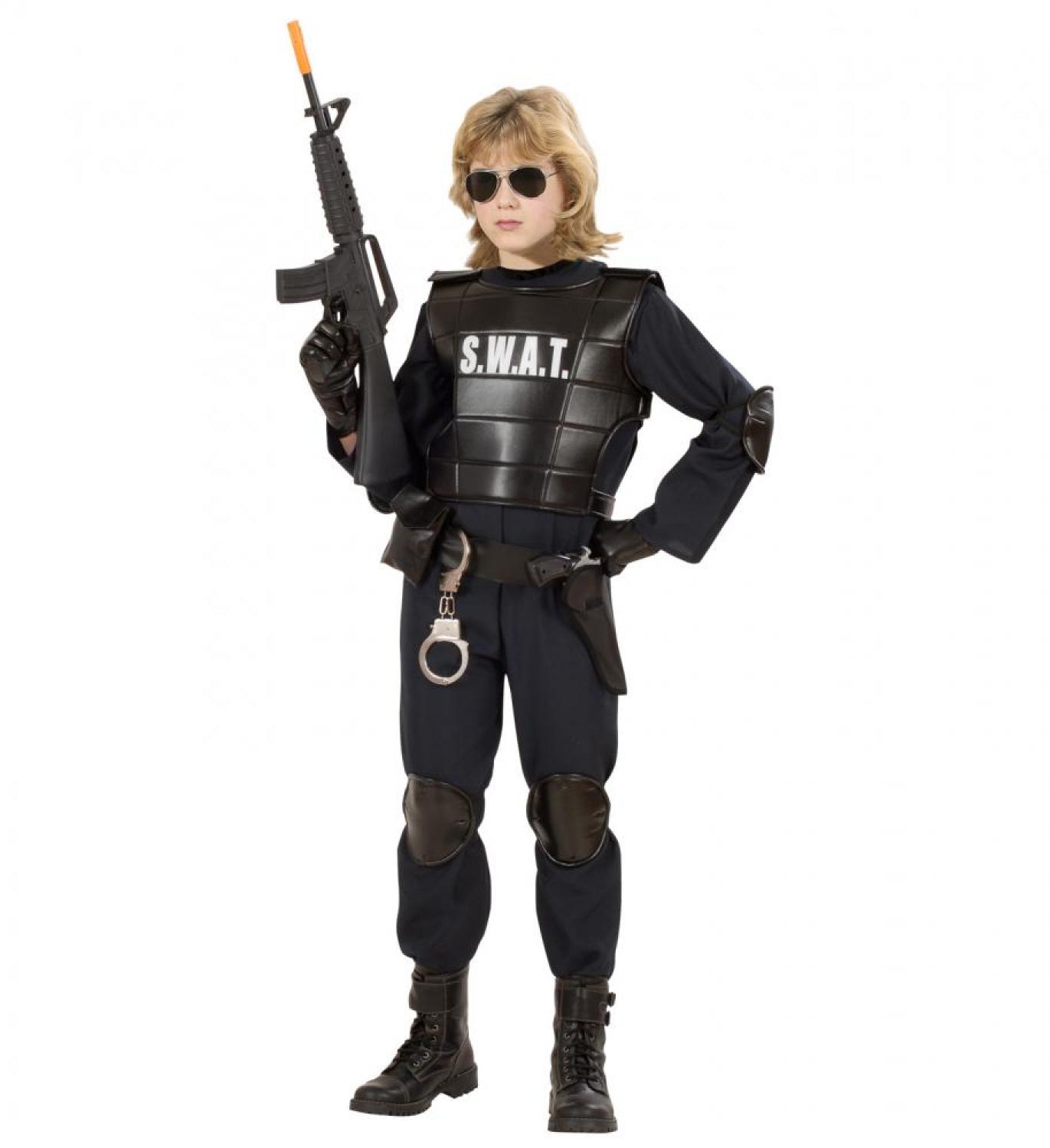 Agent de police SWAT taille 5/7 ans