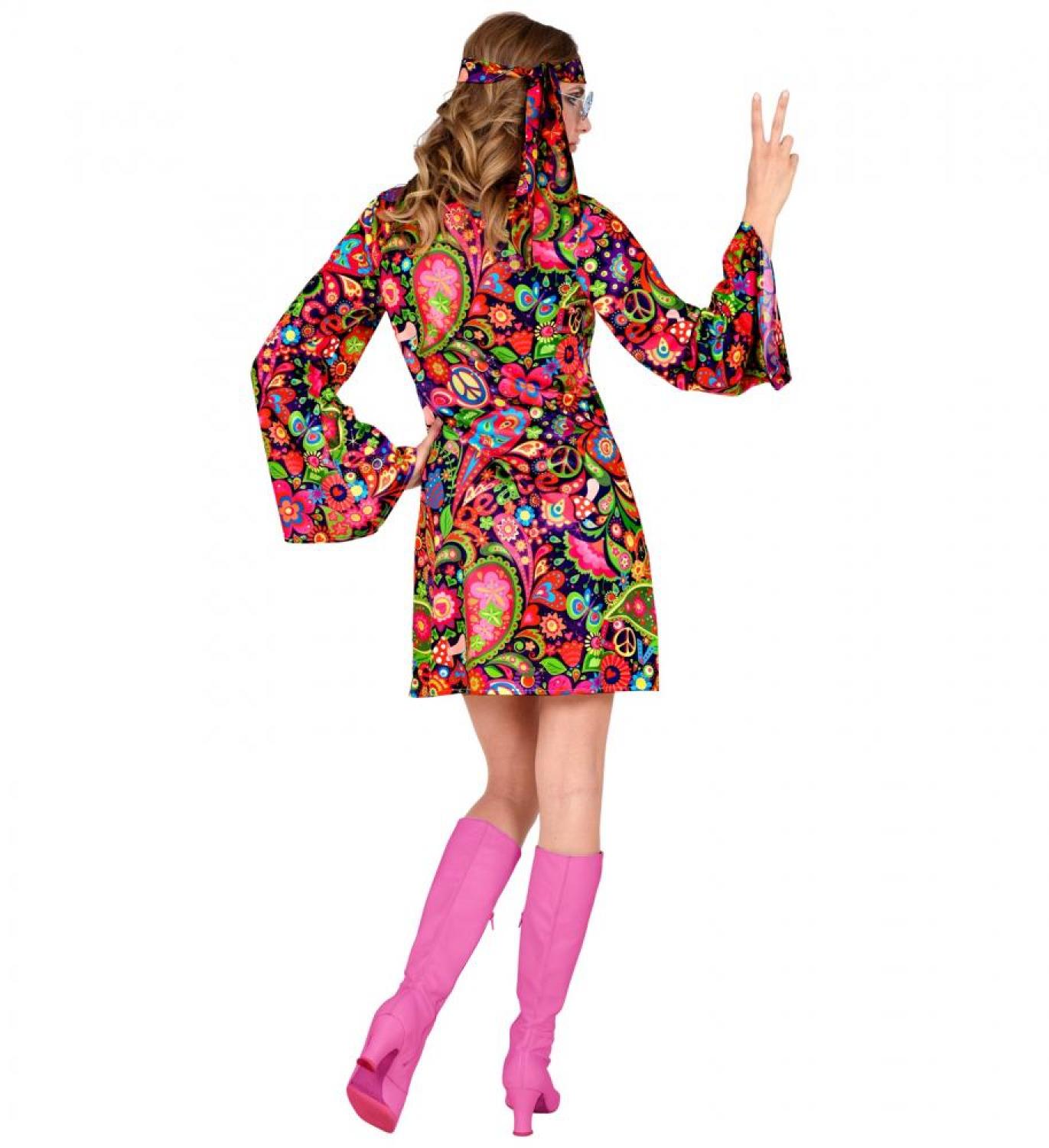 Robe hippie flower dream taille L