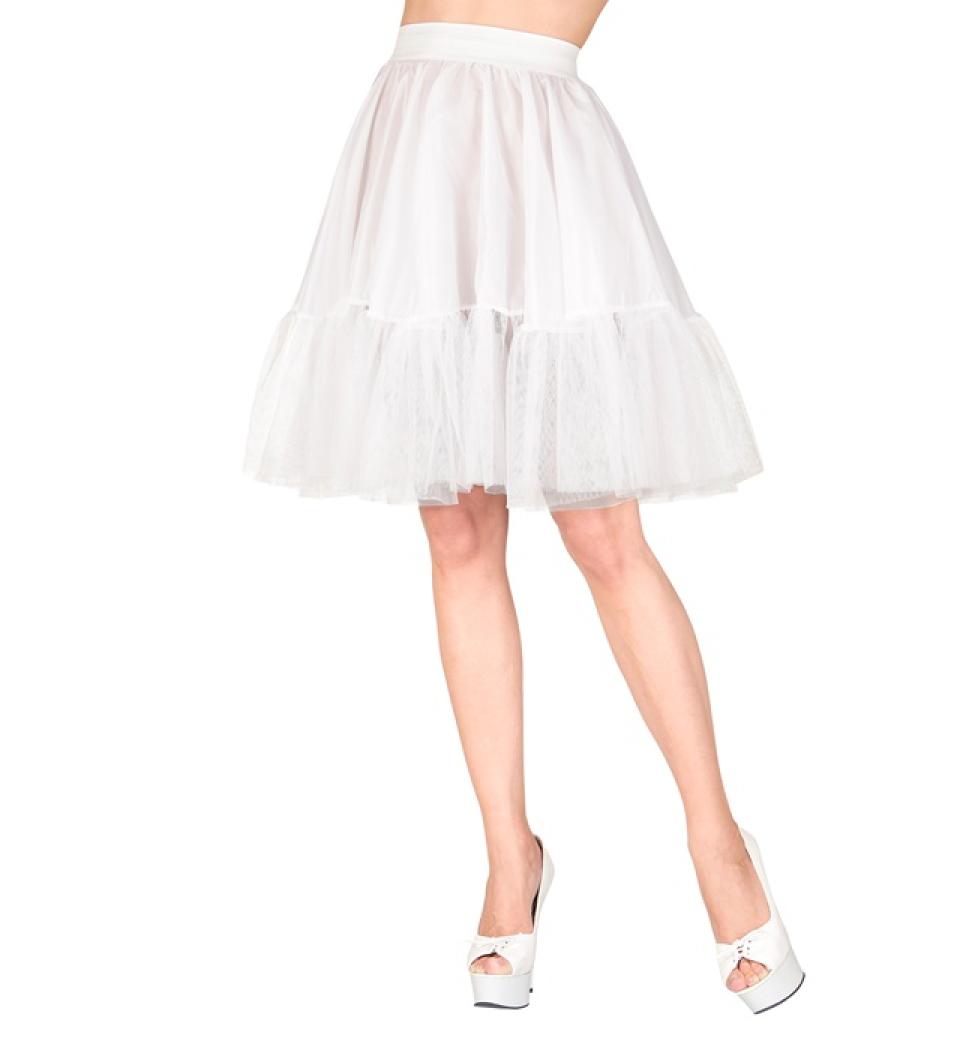 Jupon blanc long