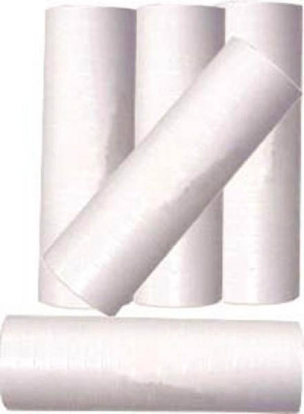 100 Rouleaux de serpentins blancs 6 mètres