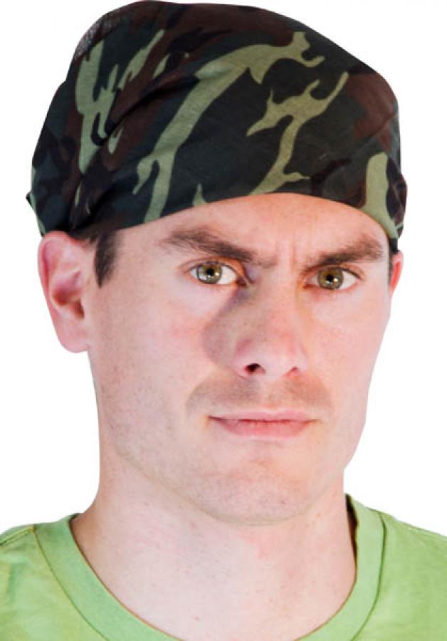 Bandana militaire soldat camouflage armée