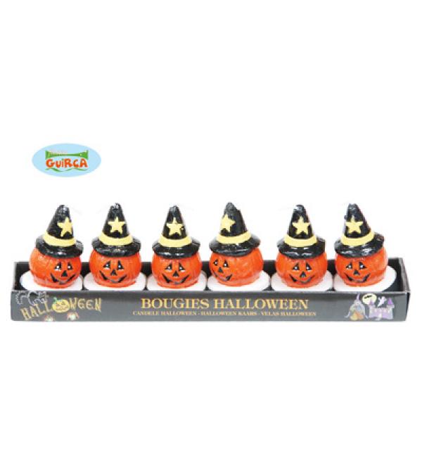 6 bougies halloween