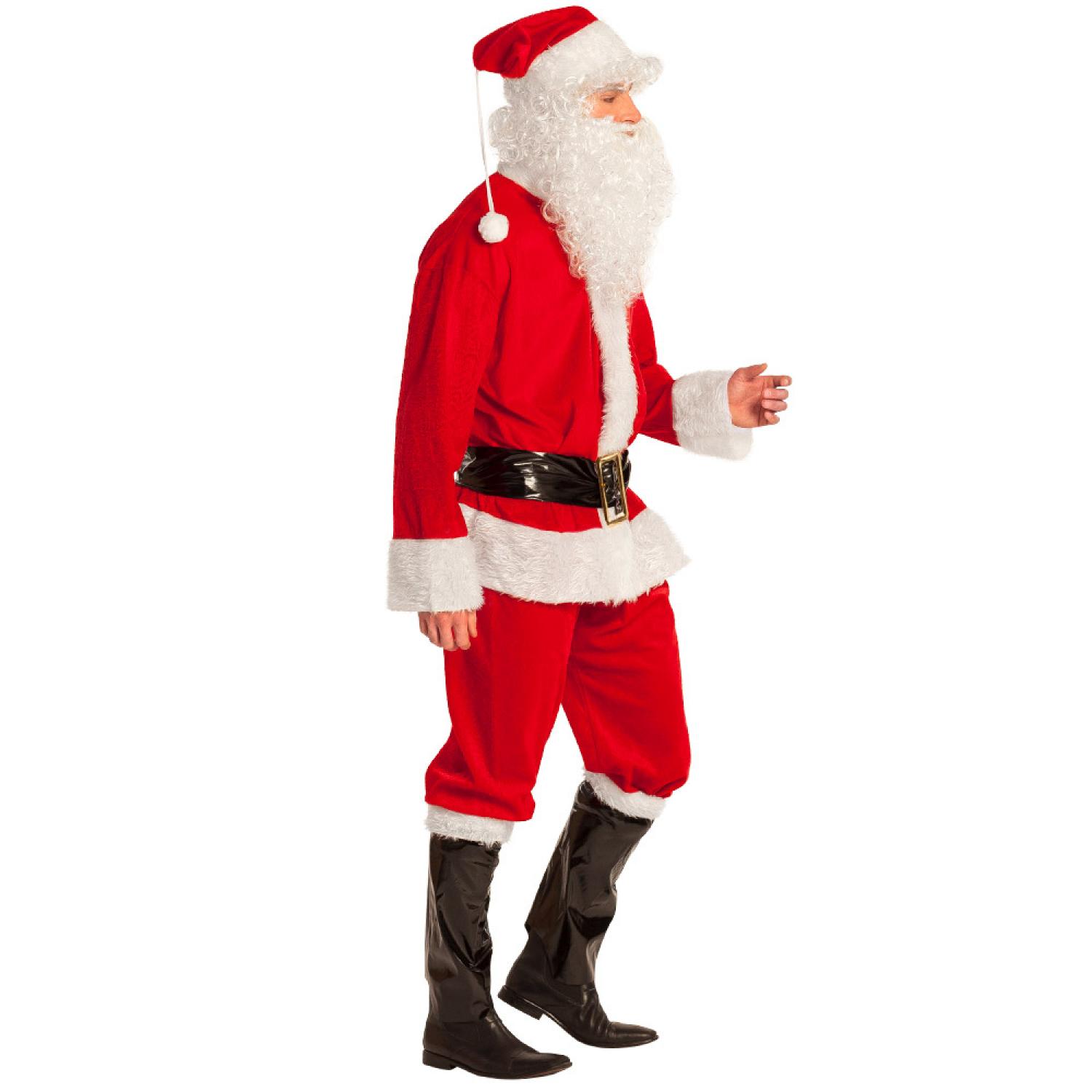 Père Noël super luxe velours complet