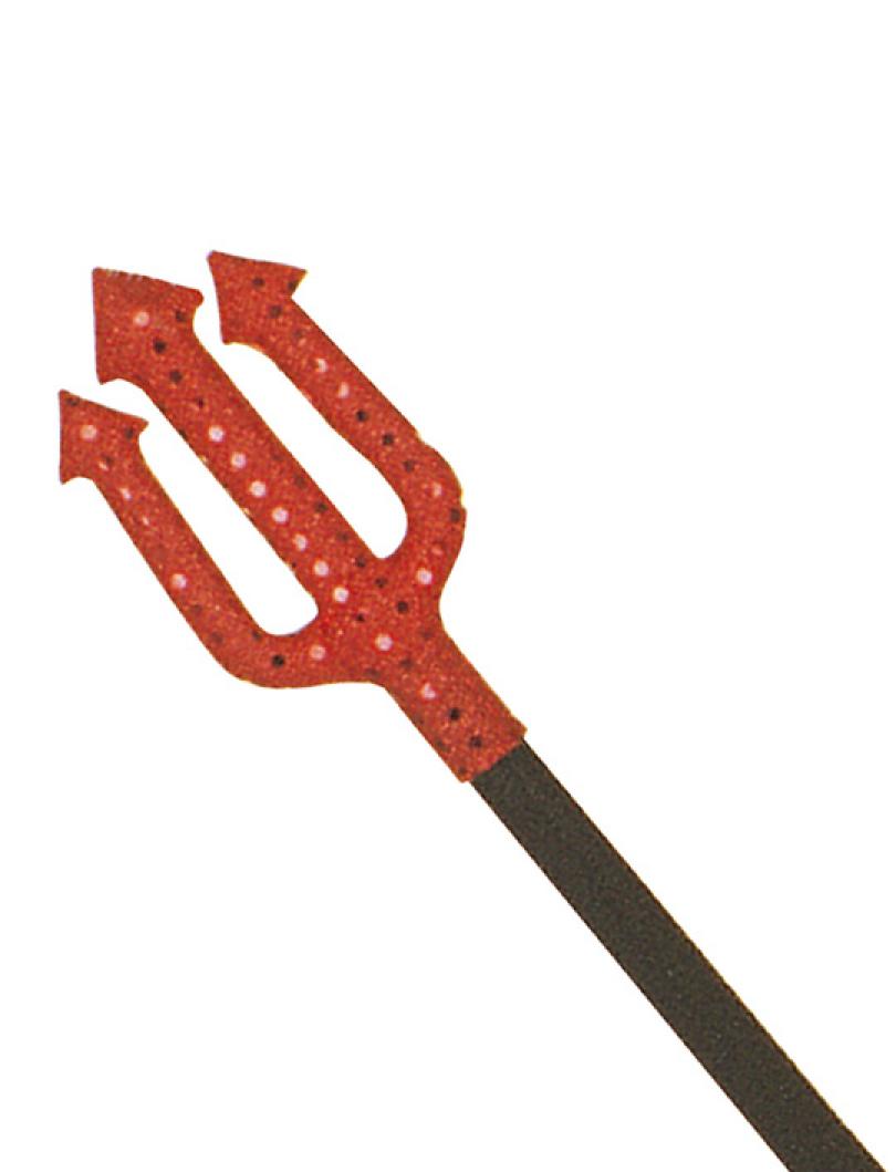 Fourche trident du diable en tissu