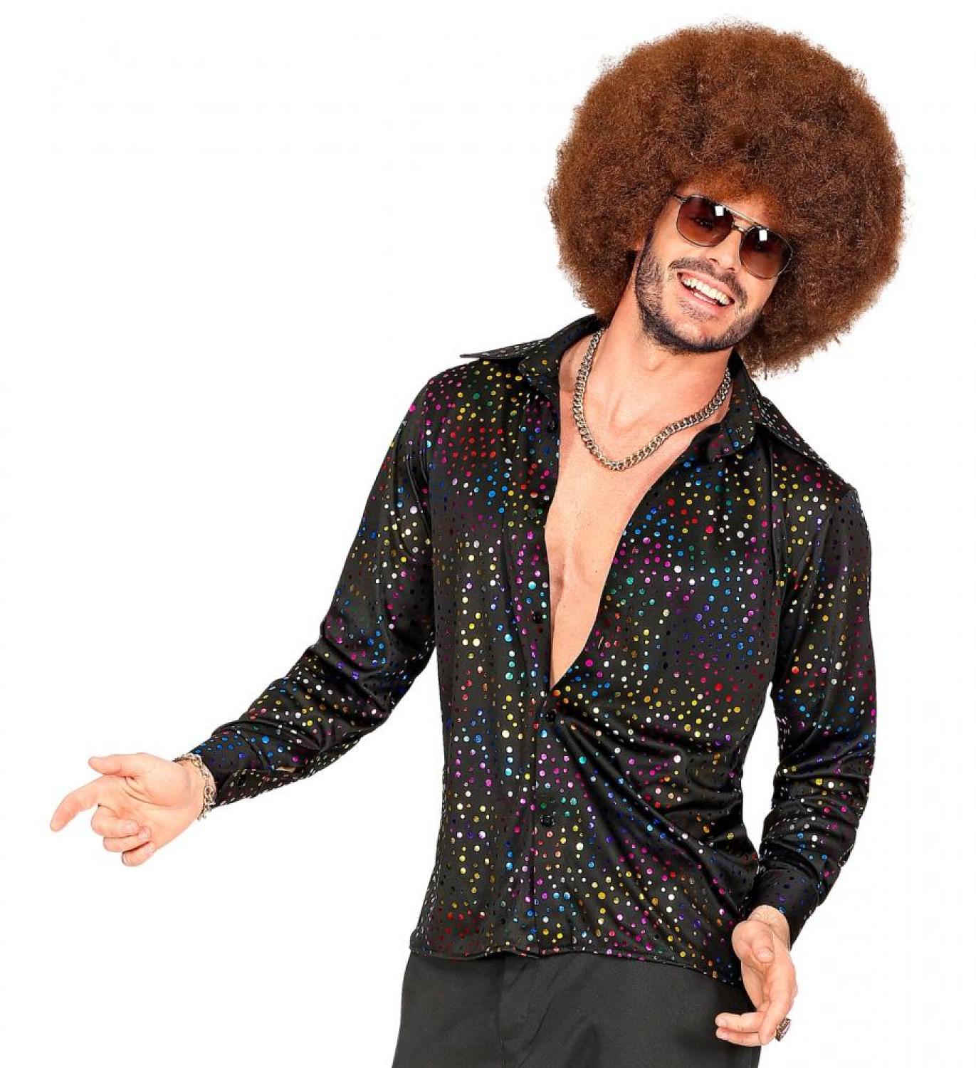 Chemise disco psyché taille XXL
