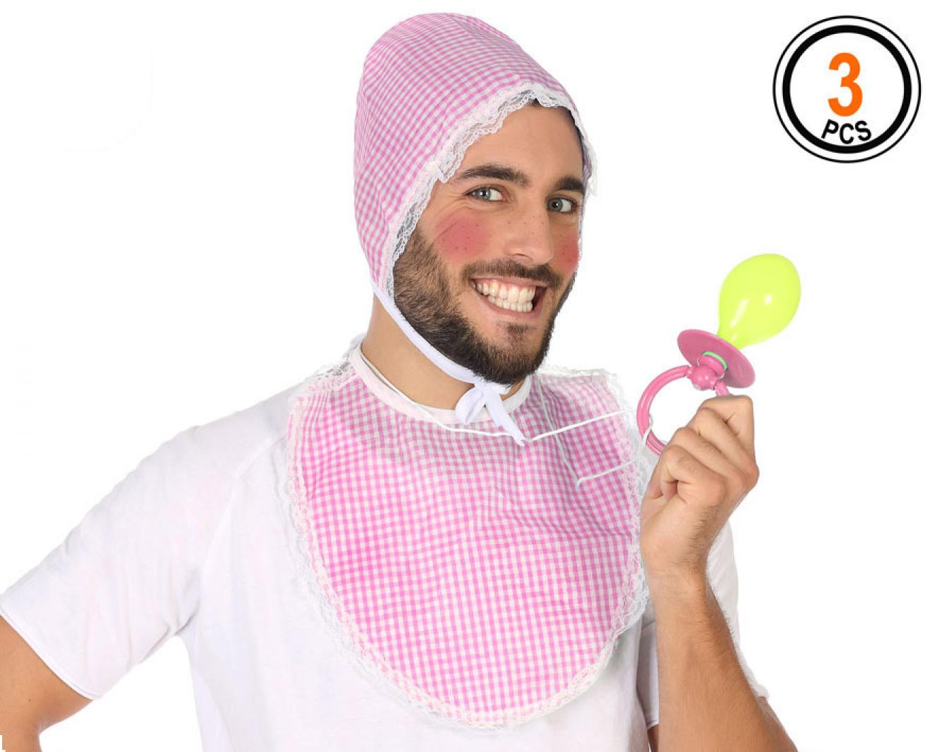 Set Bébé adulte rose