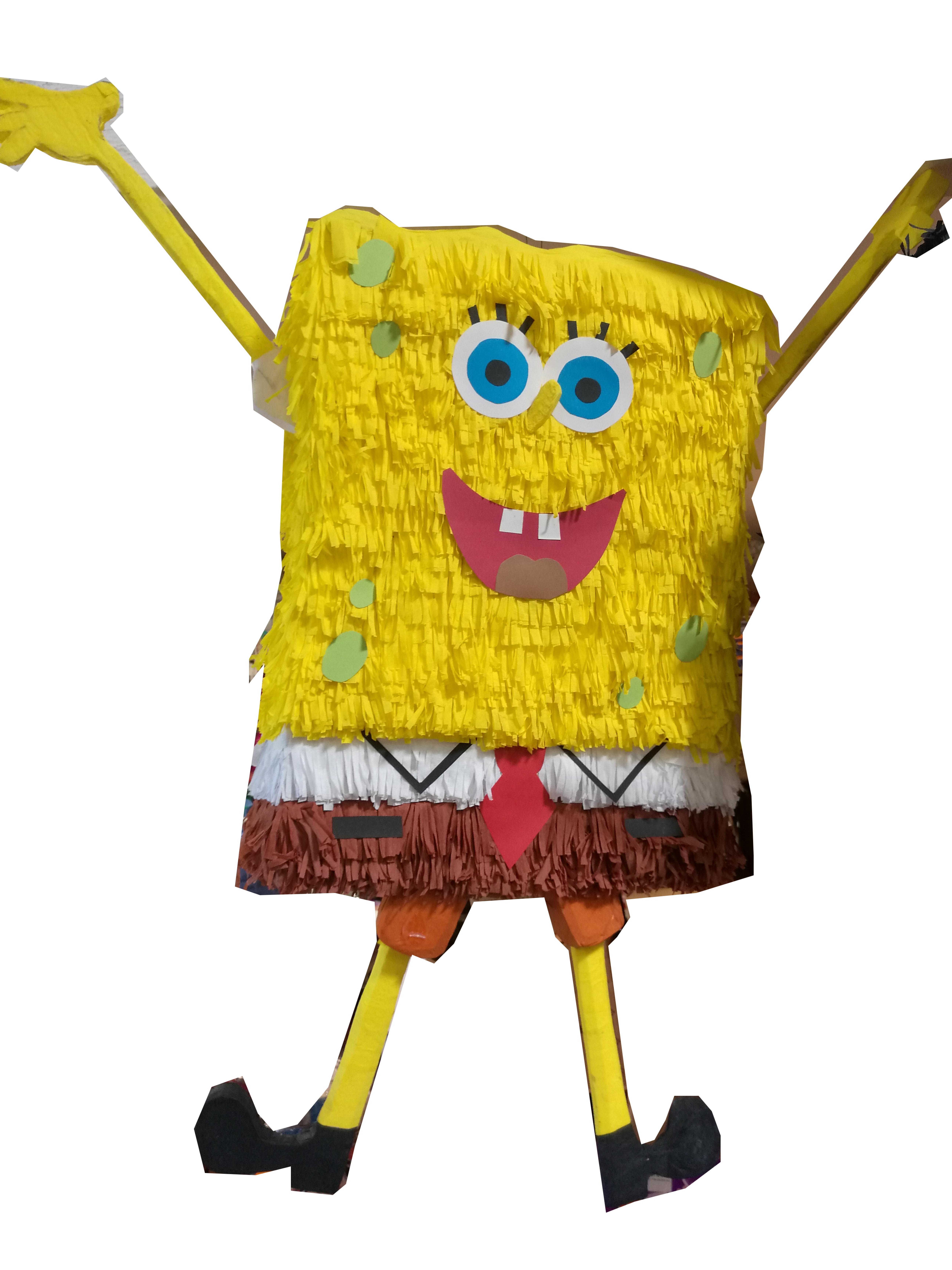Pinata Bob l'Eponge fabrication artisanale