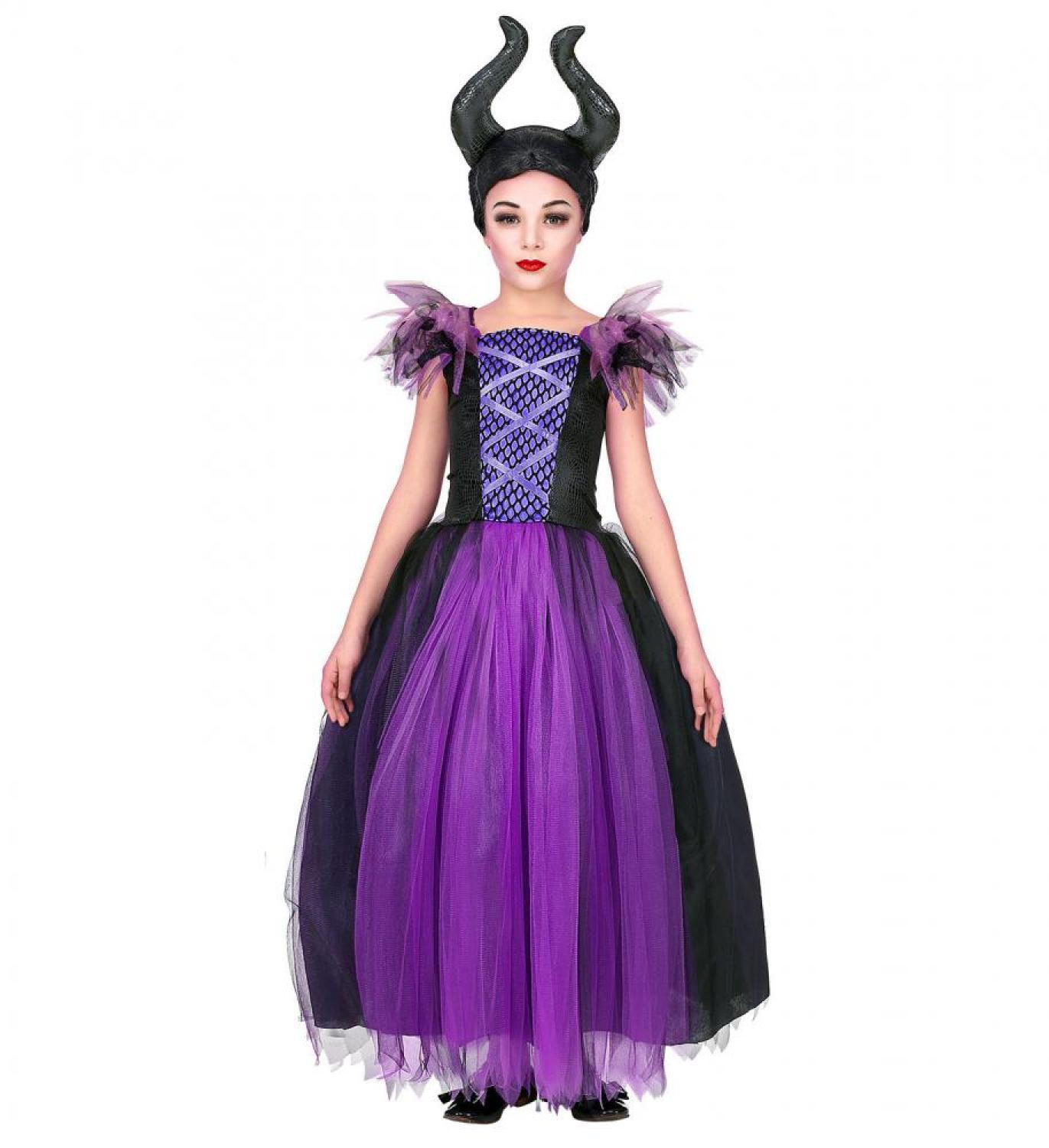 Maléfique violette taille 4/5 ans