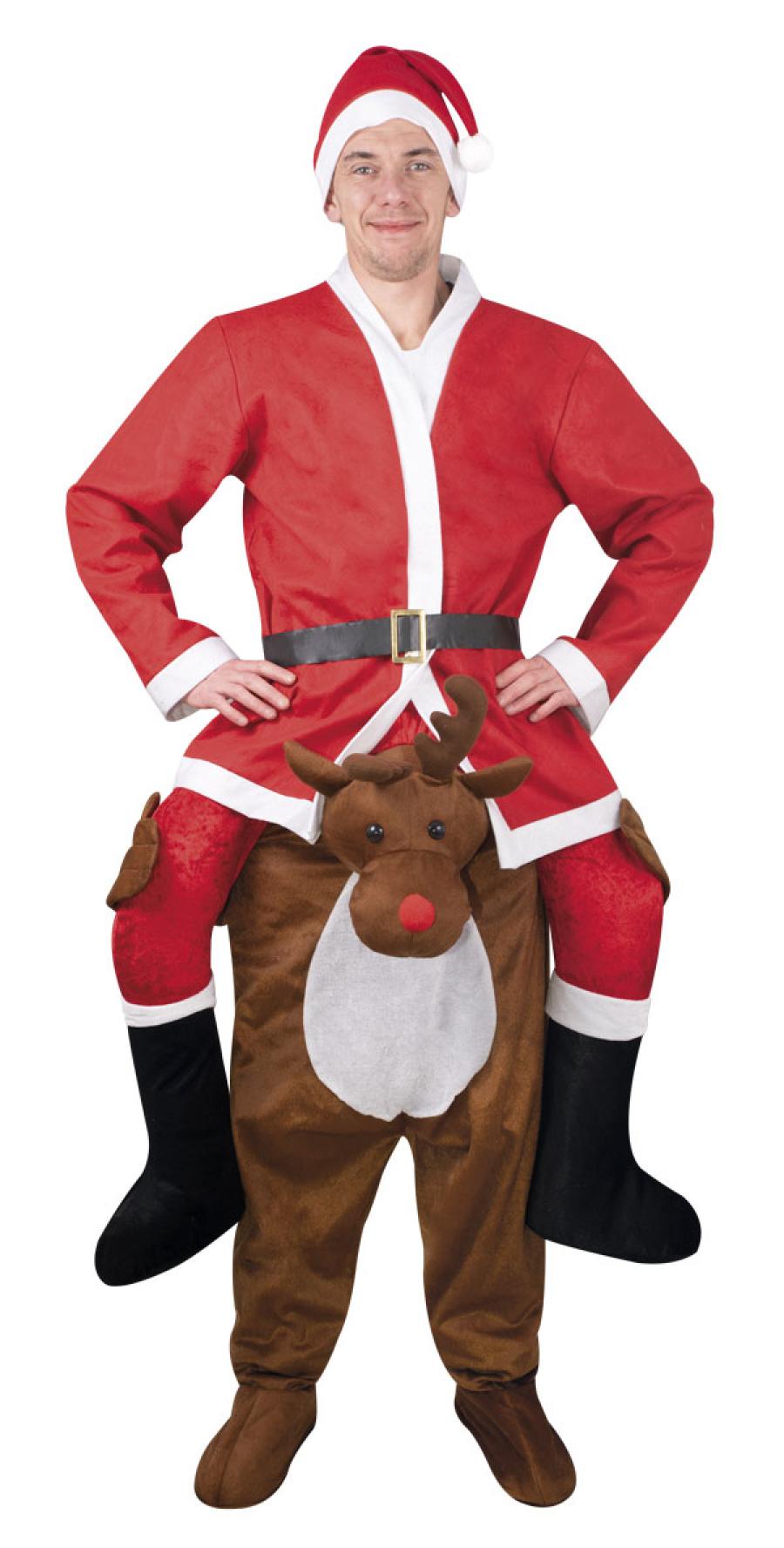 Carry-me Père Noël sur le renne taille M/L
