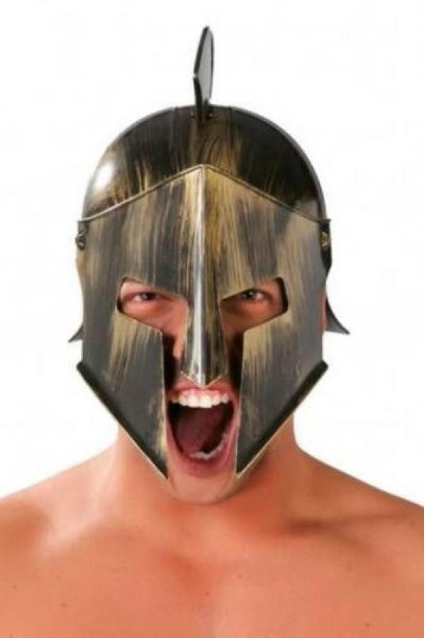 Casque Sparte en PVC épais rigide