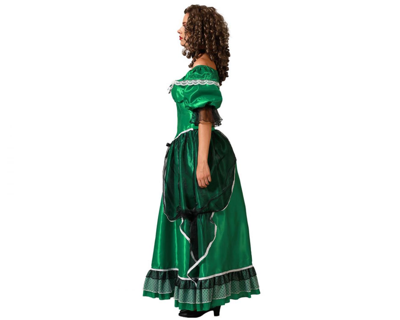 Dame du Sud robe verte taille XL