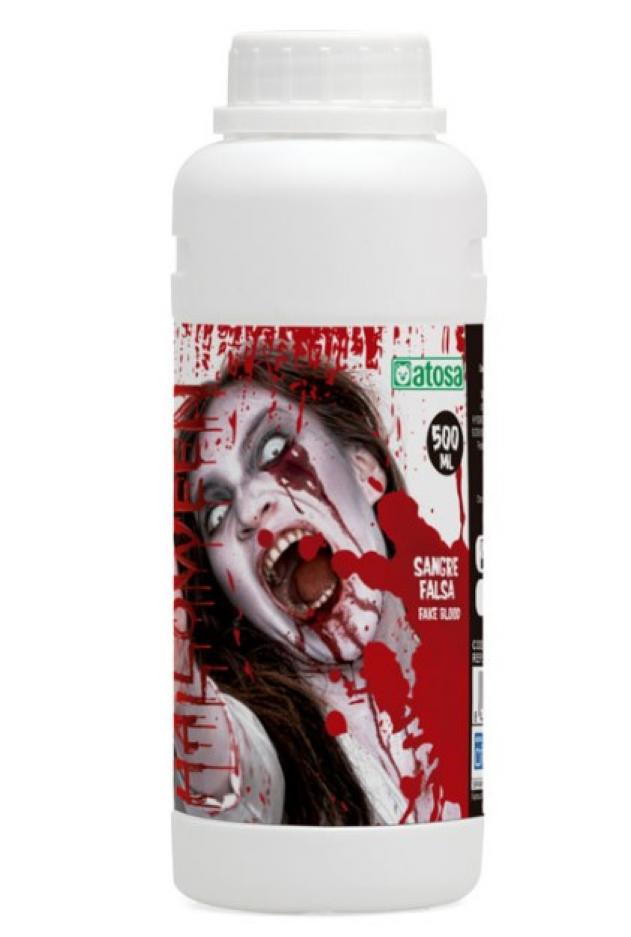 Bouteille de faux sang 500 ml