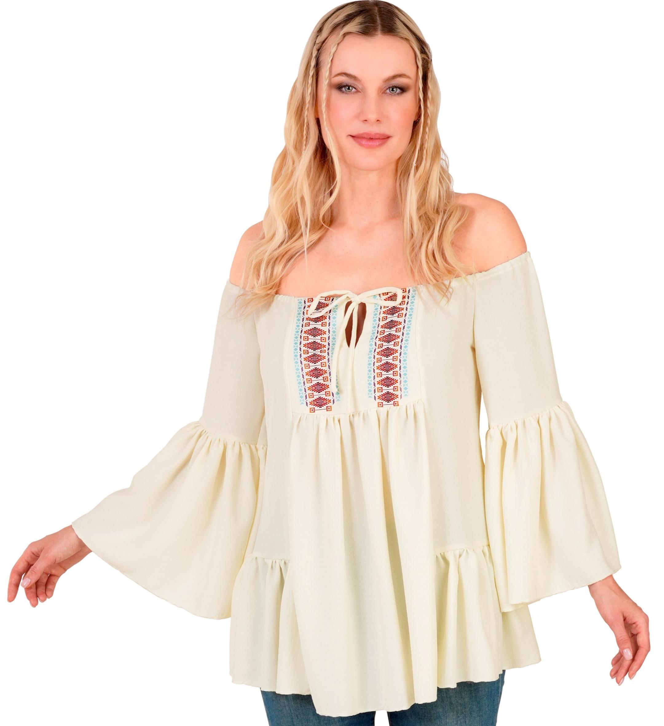 Chemise hippie femme décontractée taille S/M